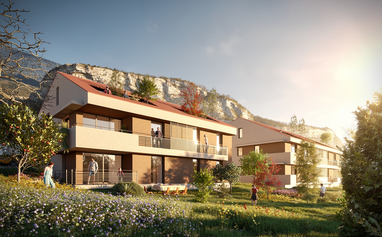 20260312 Vue balcon Claix