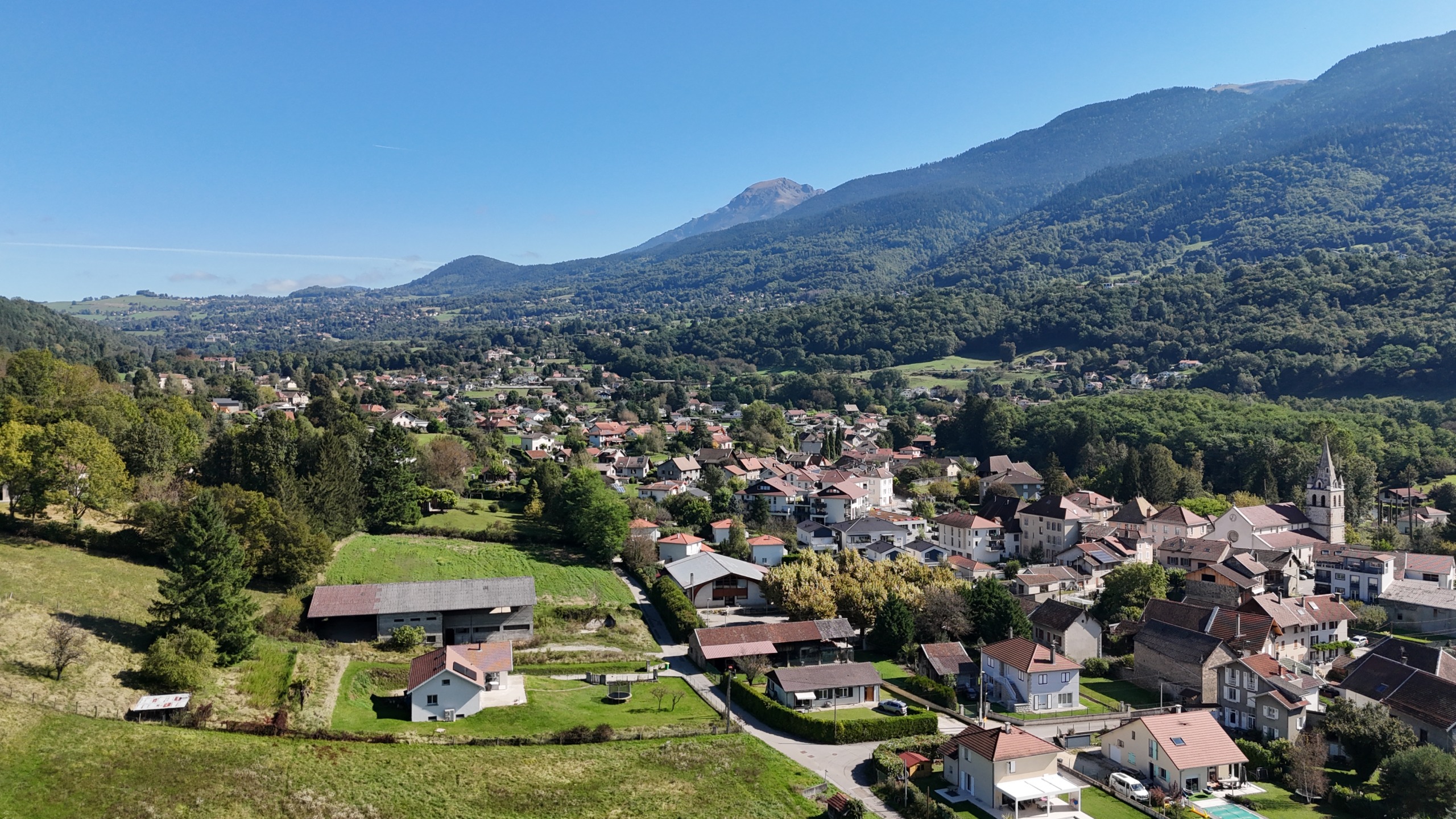 Vue SUD OUEST- Vaulnaveys le haut - programme immobilier - CS RESIDENCES